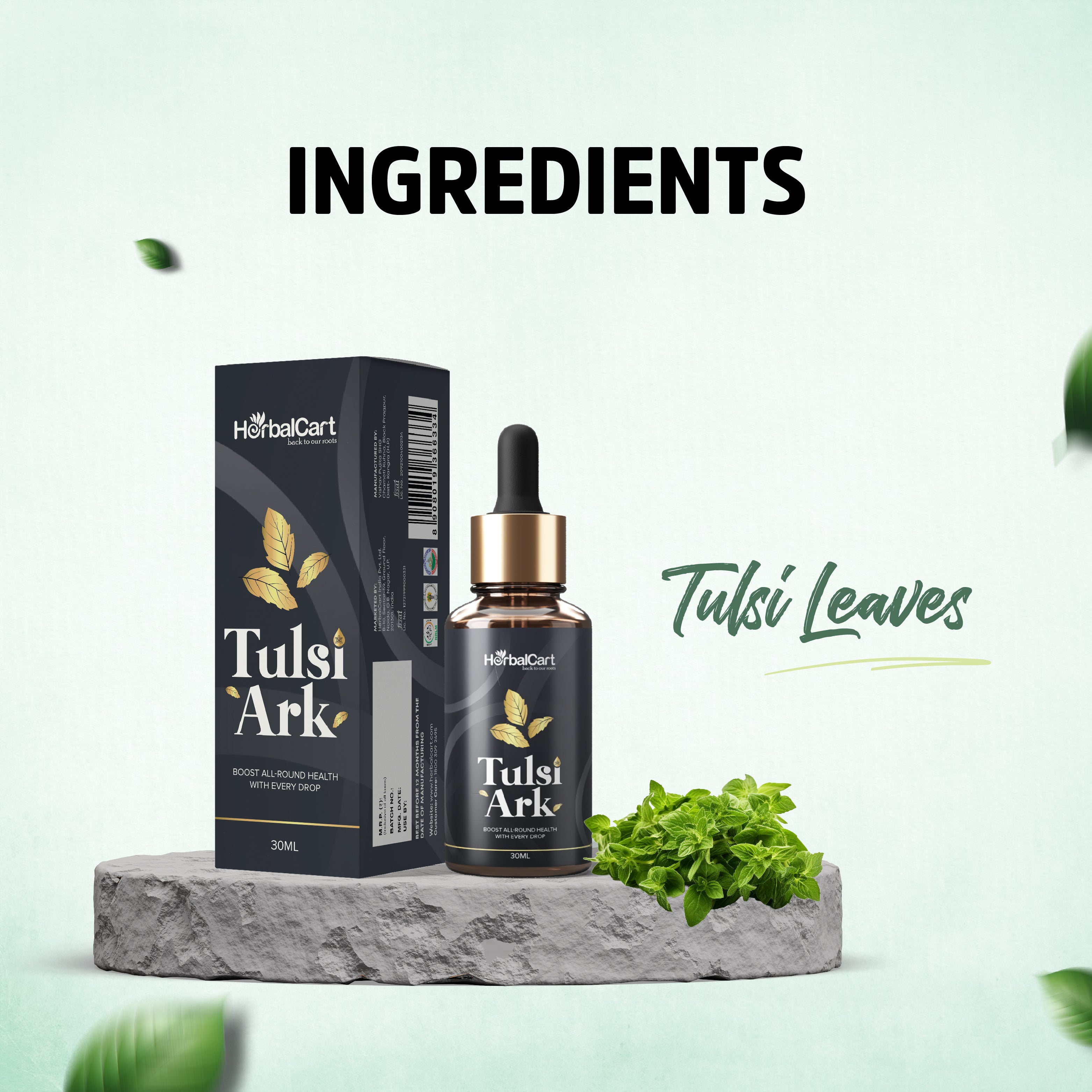 Tulsi Ark – Holy Basil Leaf Extract (30ML)