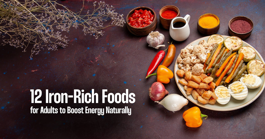 12 Iron-Rich Foods for Adults to Boost Energy Naturally