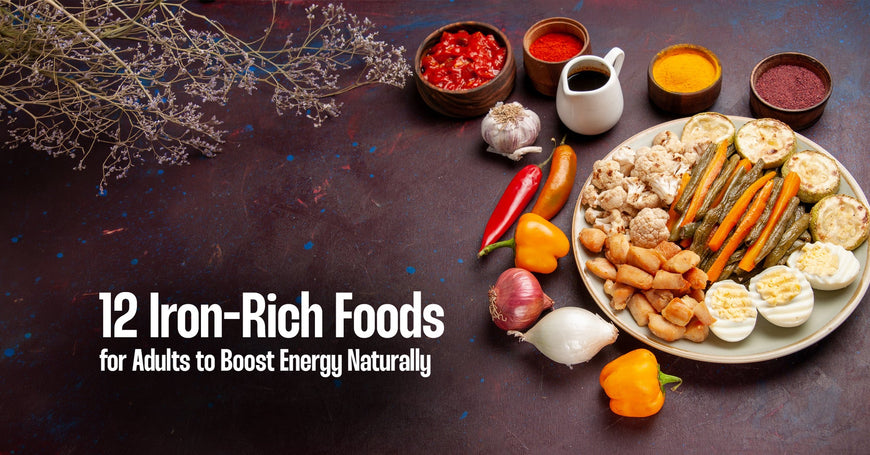 12 Iron-Rich Foods for Adults to Boost Energy Naturally