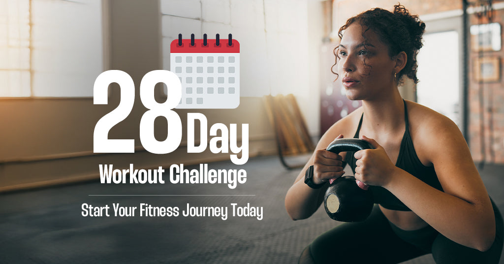 28 Days Workout Routine 28-Day Workout Challenge - Start Your Fitness Journey Today – HerbalCart