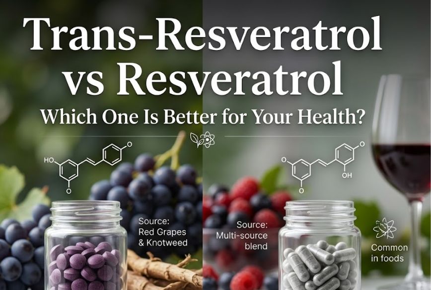 Trans Resveratrol vs Resveratrol Which One Is Better for Your Health