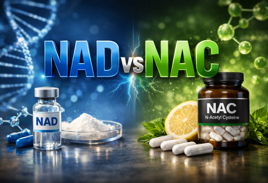 NAD vs NAC