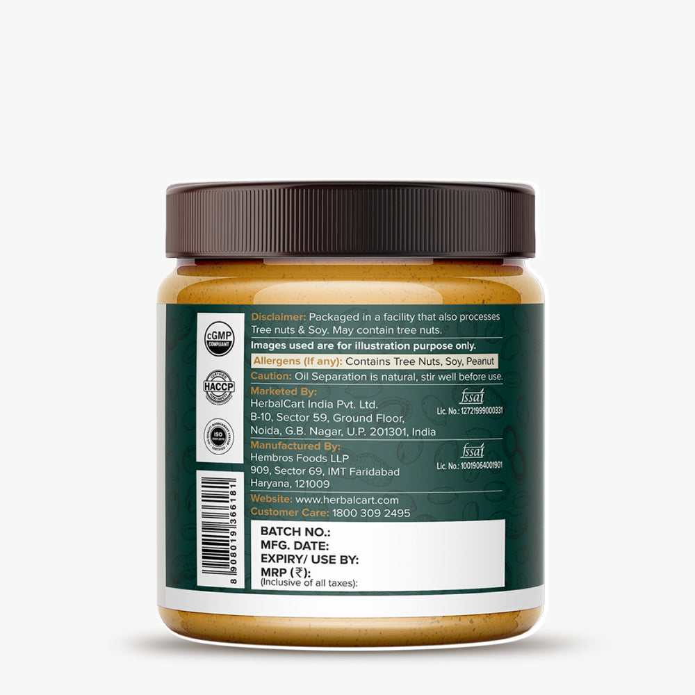 Natural Peanut Butter (1kg & 340g) - Herbalcart