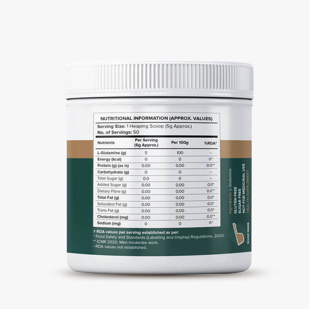 L-Glutamine (250g) - Herbalcart