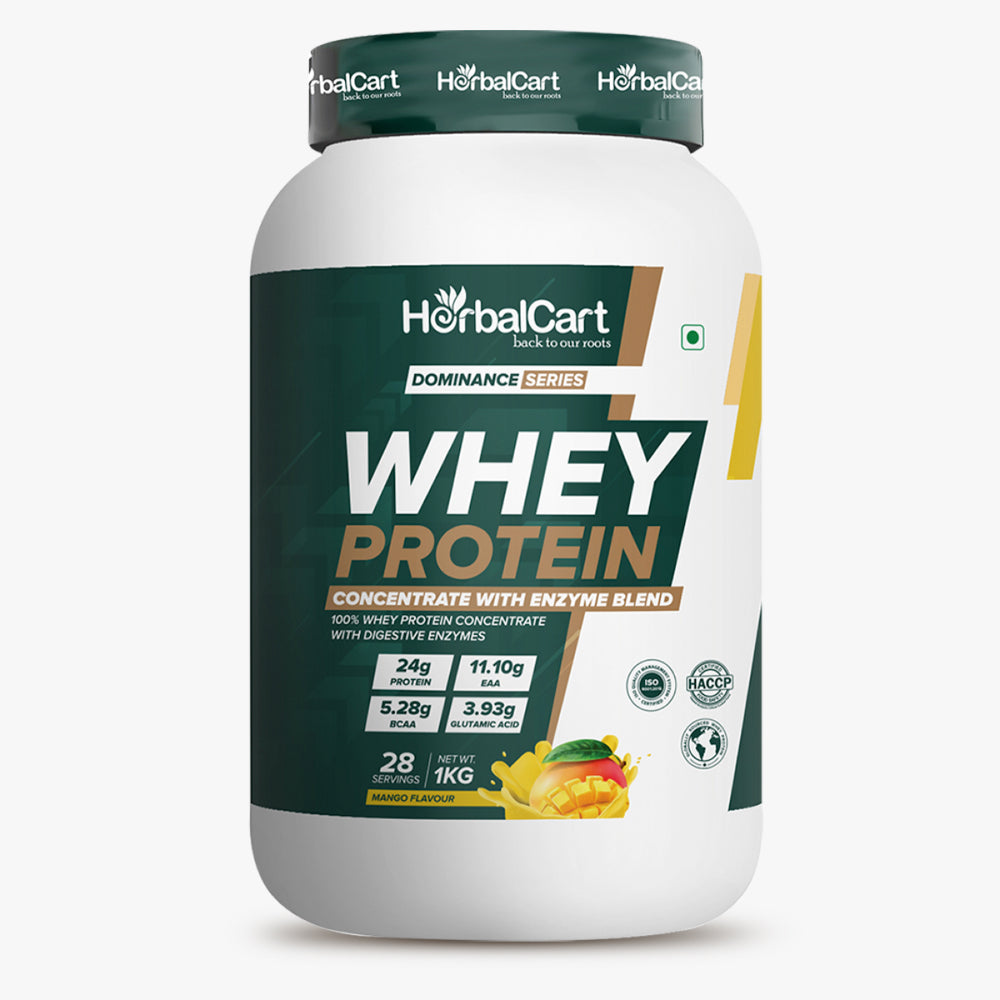 Whey Protein Concentrate (1kg & 2kg) - Herbalcart