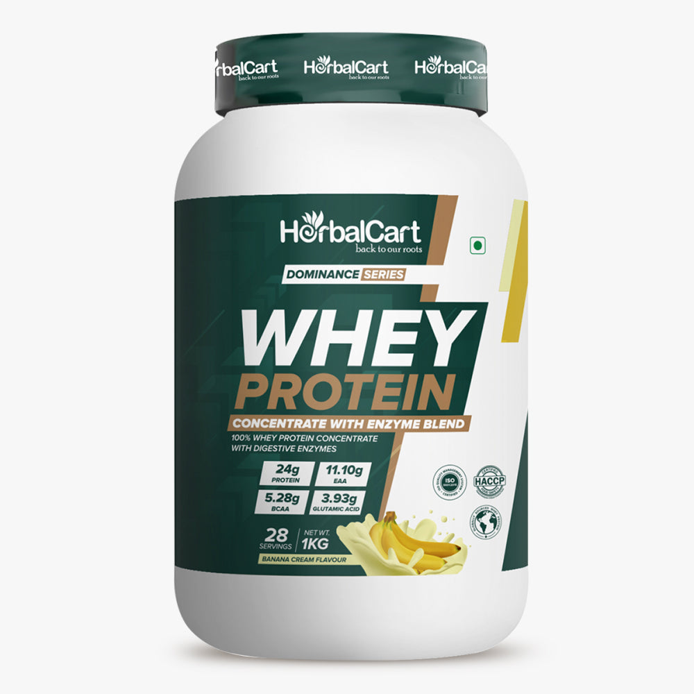 Whey Protein Concentrate (1kg & 2kg) - Herbalcart