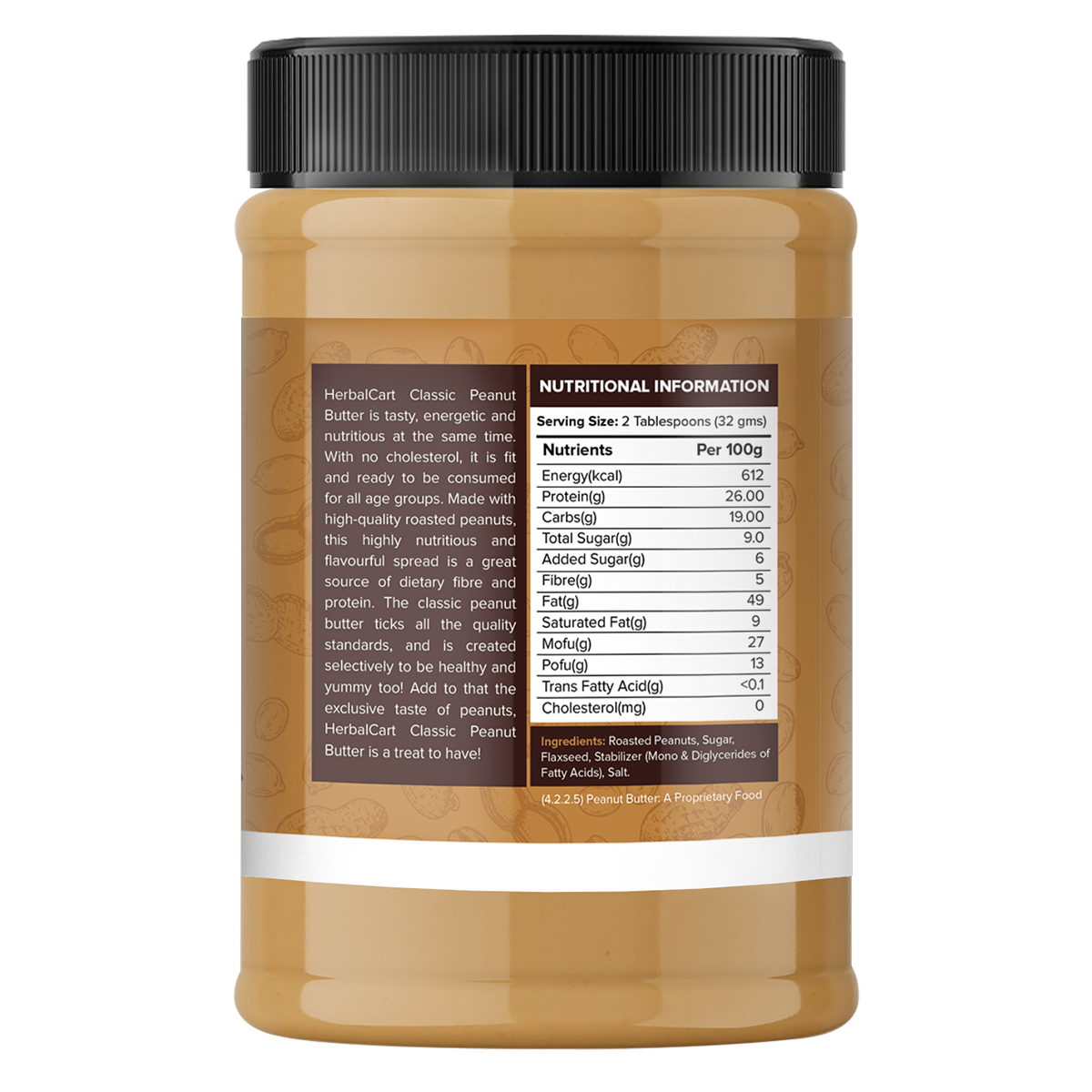 Classic Peanut Butter, Crunchy (1kg & 340g)
