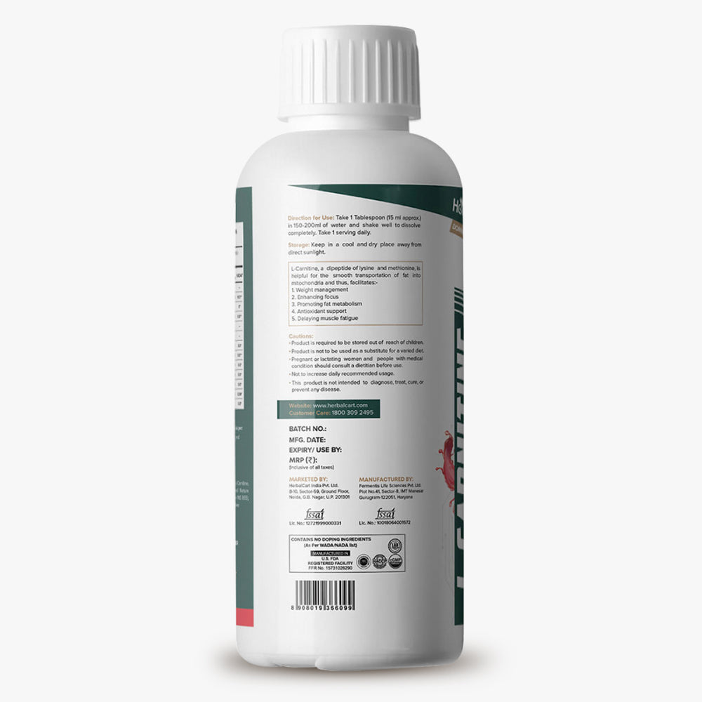 l carnitine wada L-Carnitine 500mg L-Carnitine Liquid Supplement - Boost
