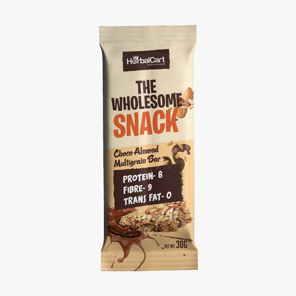Choco Almond Protein Bar (30g) - Herbalcart