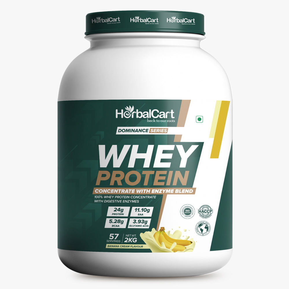 Whey Protein Concentrate (1kg & 2kg) - Herbalcart