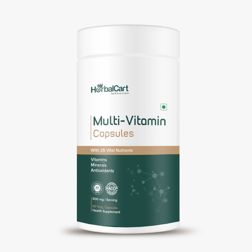 Multivitamins (60 Veg Capsules) - Herbalcart