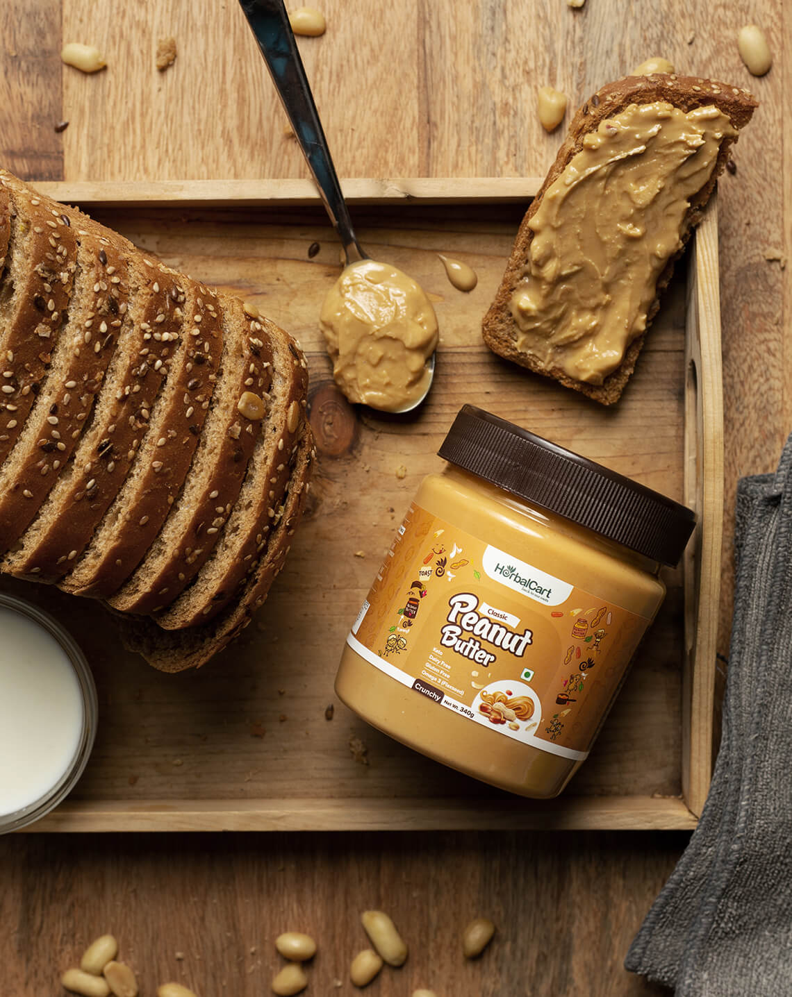 Classic Peanut Butter (1kg & 340g) - Herbalcart